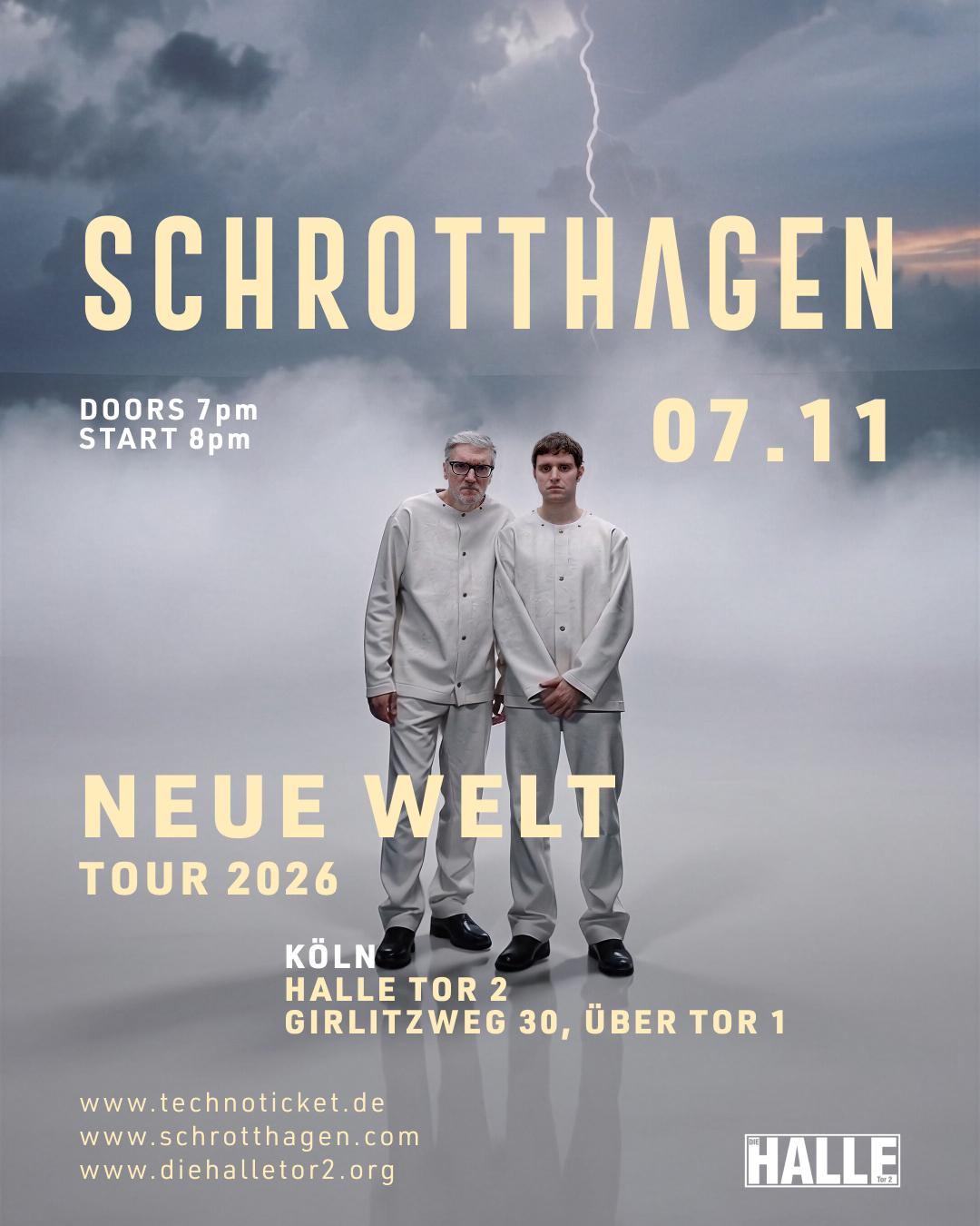 SCHROTTHAGEN - Neue Welt Tour 2026