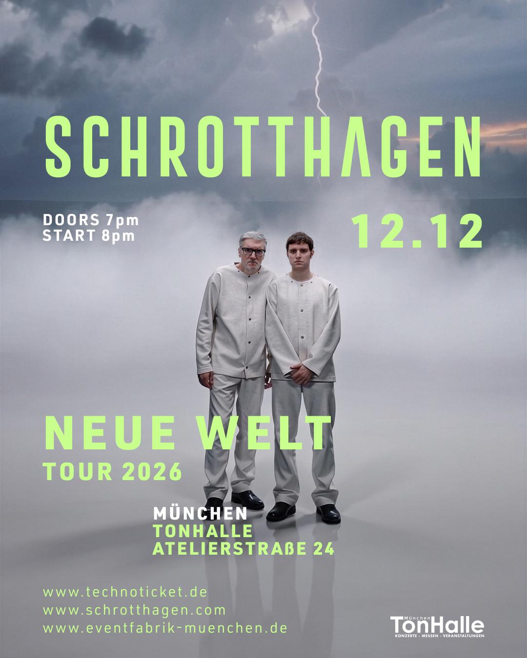 SCHROTTHAGEN - Neue Welt Tour 2026